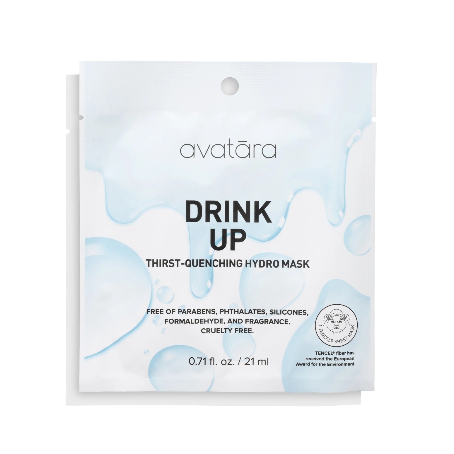 Masque hydratant en tissu - Drink Up Single