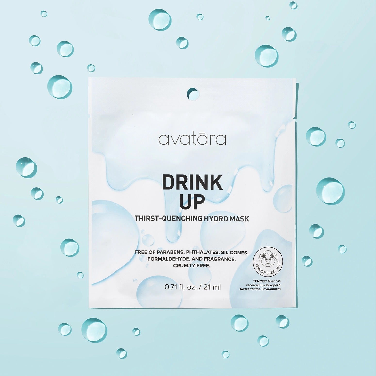 Masque hydratant en tissu - Drink Up Single