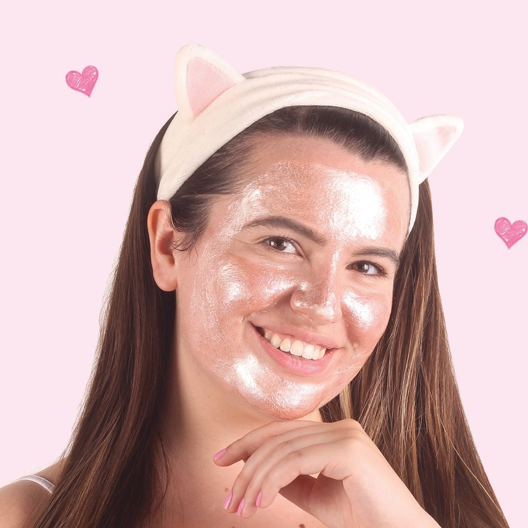 Masque en feuille - Toute la journée Rosé