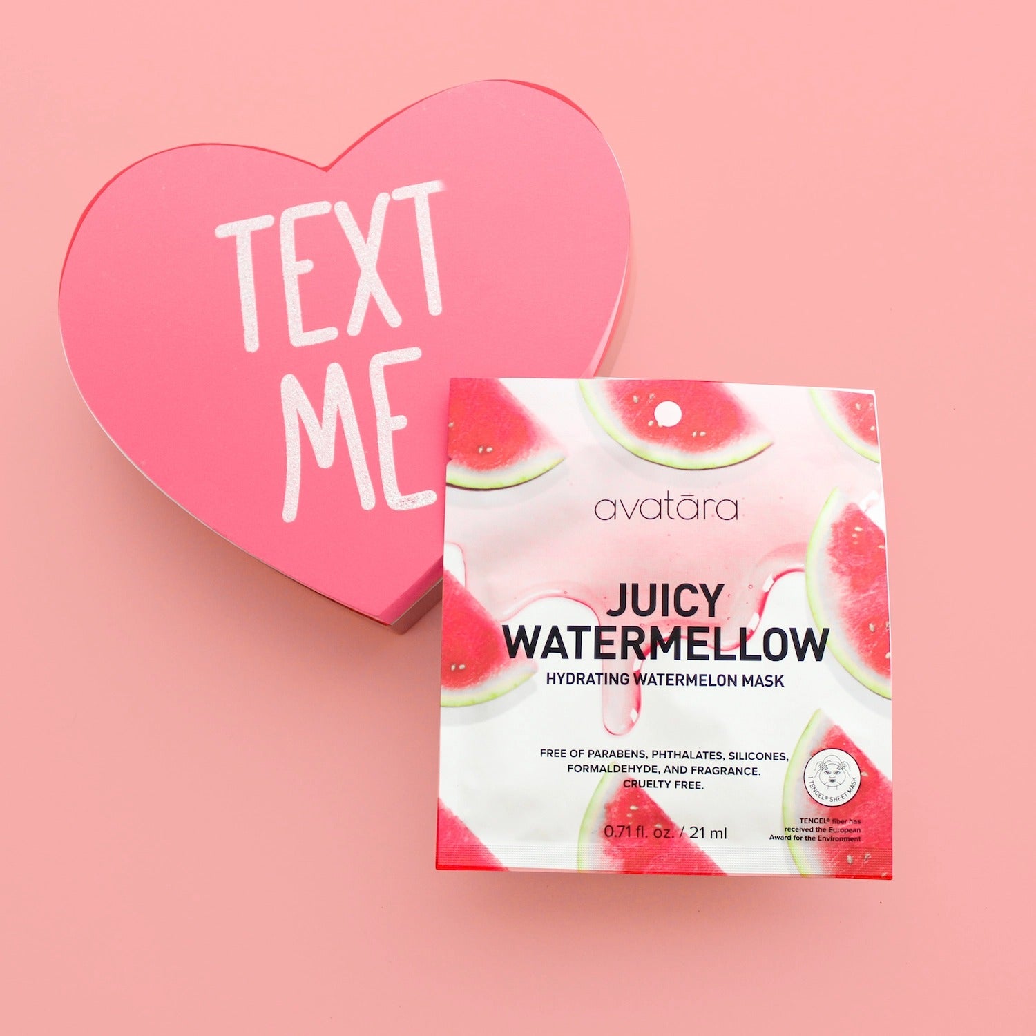 Masque hydratant en tissu à la pastèque - Juicy Watermellow