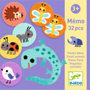 Jeu mémo - Petites bêtes