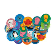 Jeu de bain - Mémo mes bébés animaux