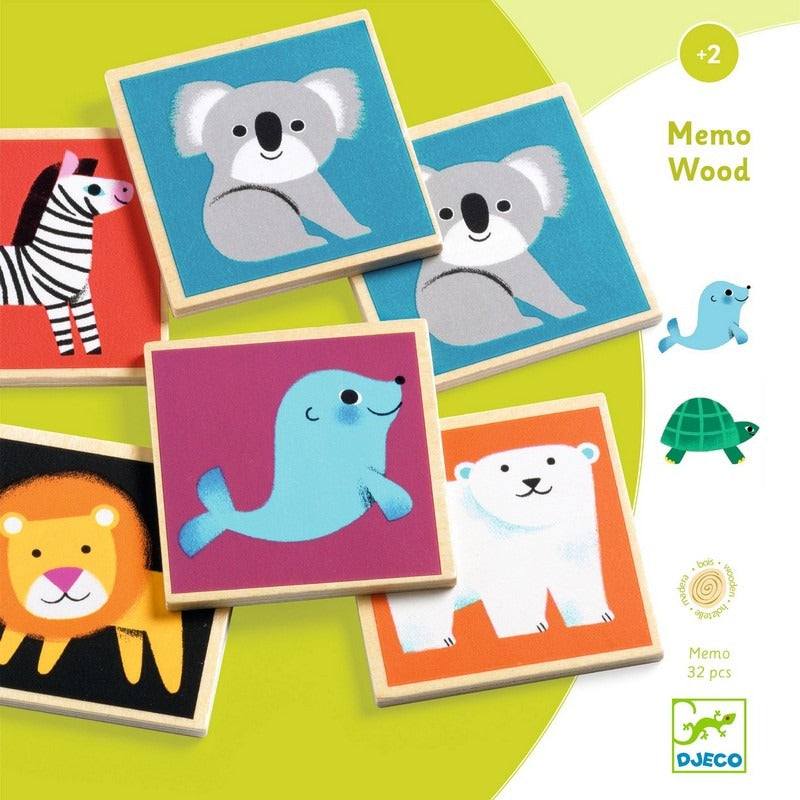 Jeu de mémoire -  Memo Wood