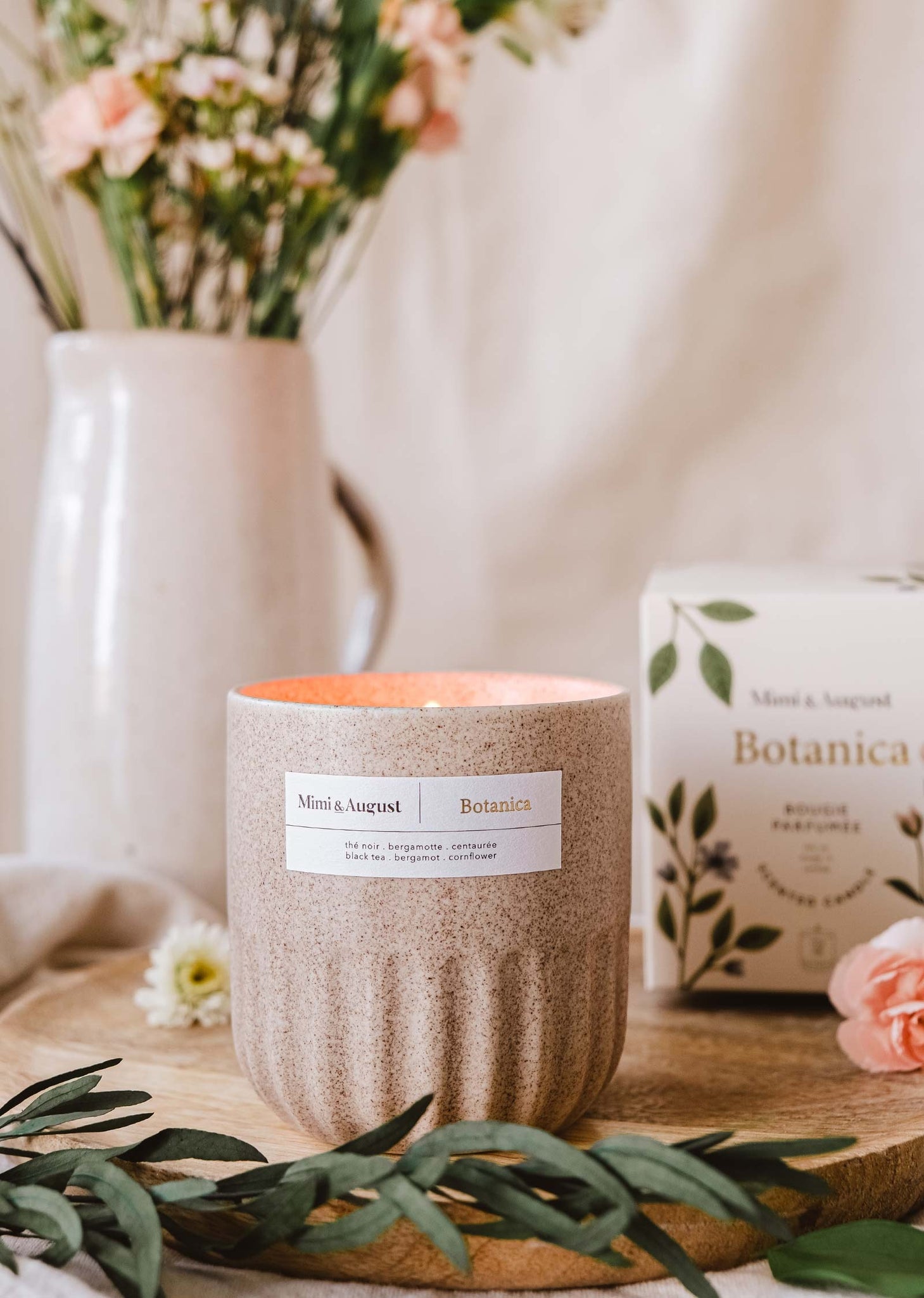 Bougie réutilisable - Botanica
