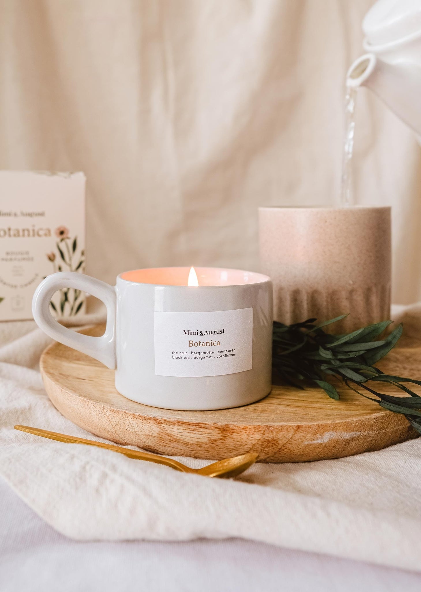 Bougie réutilisable - Botanica