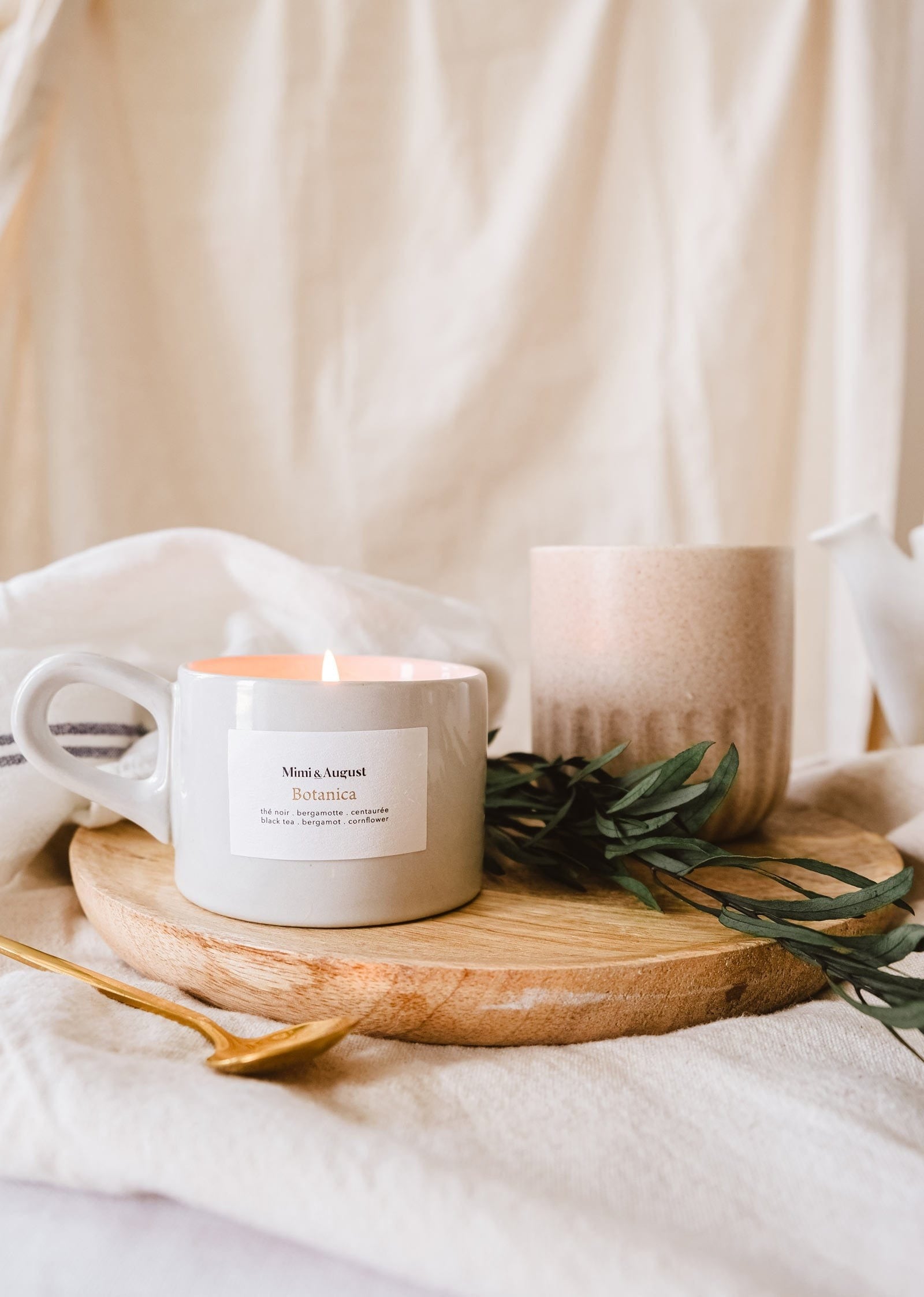 Bougie réutilisable - Botanica