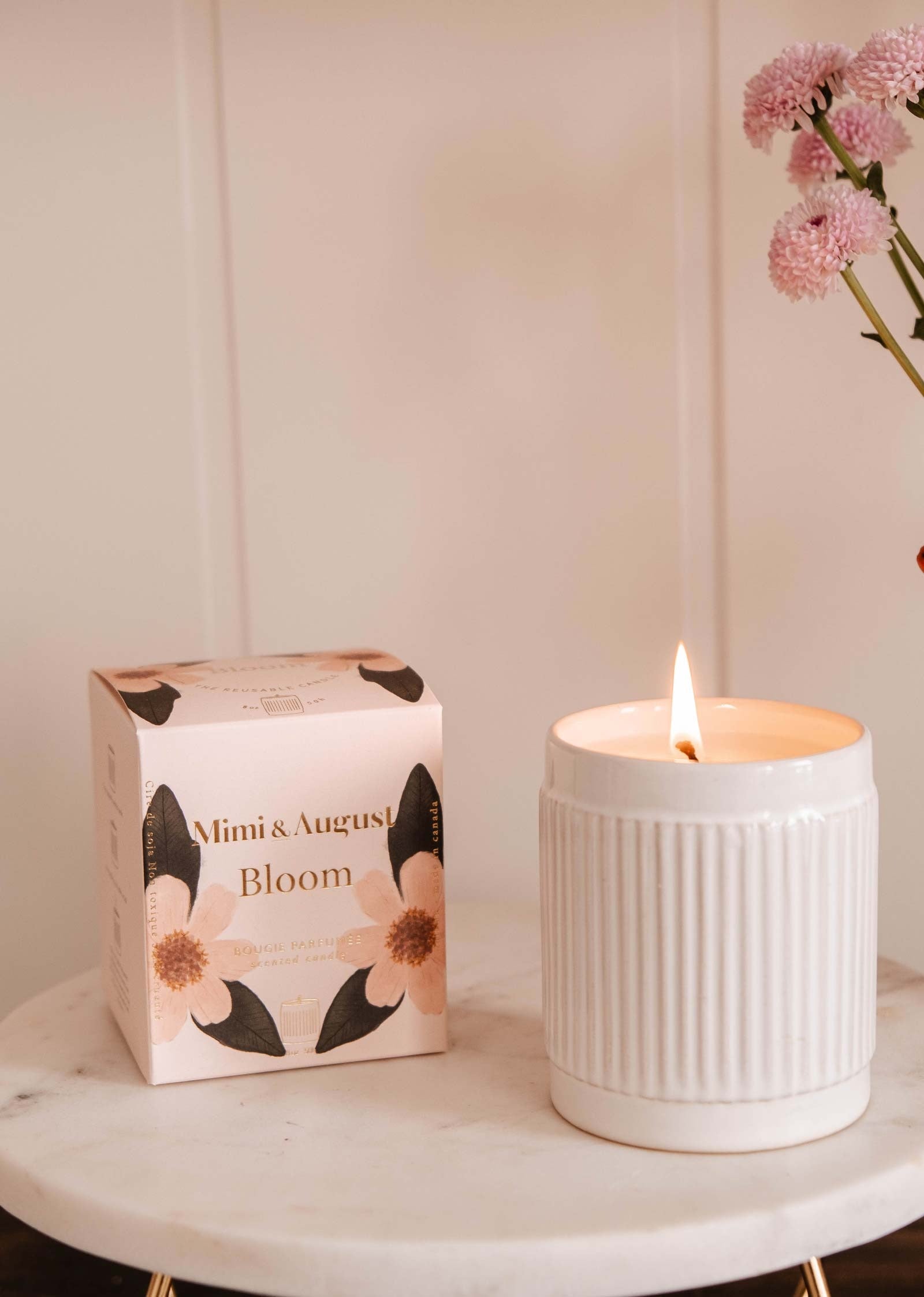 Bougie réutilisable - Bloom