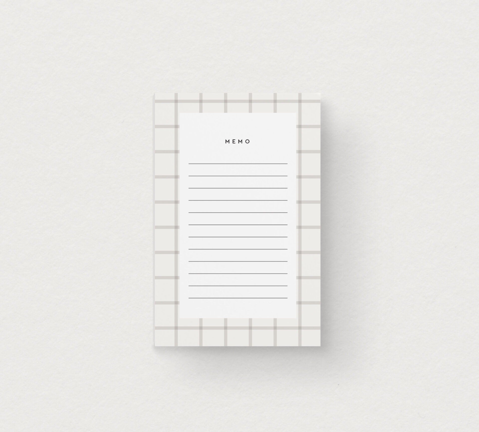 Bloc-notes - Carreaux classique