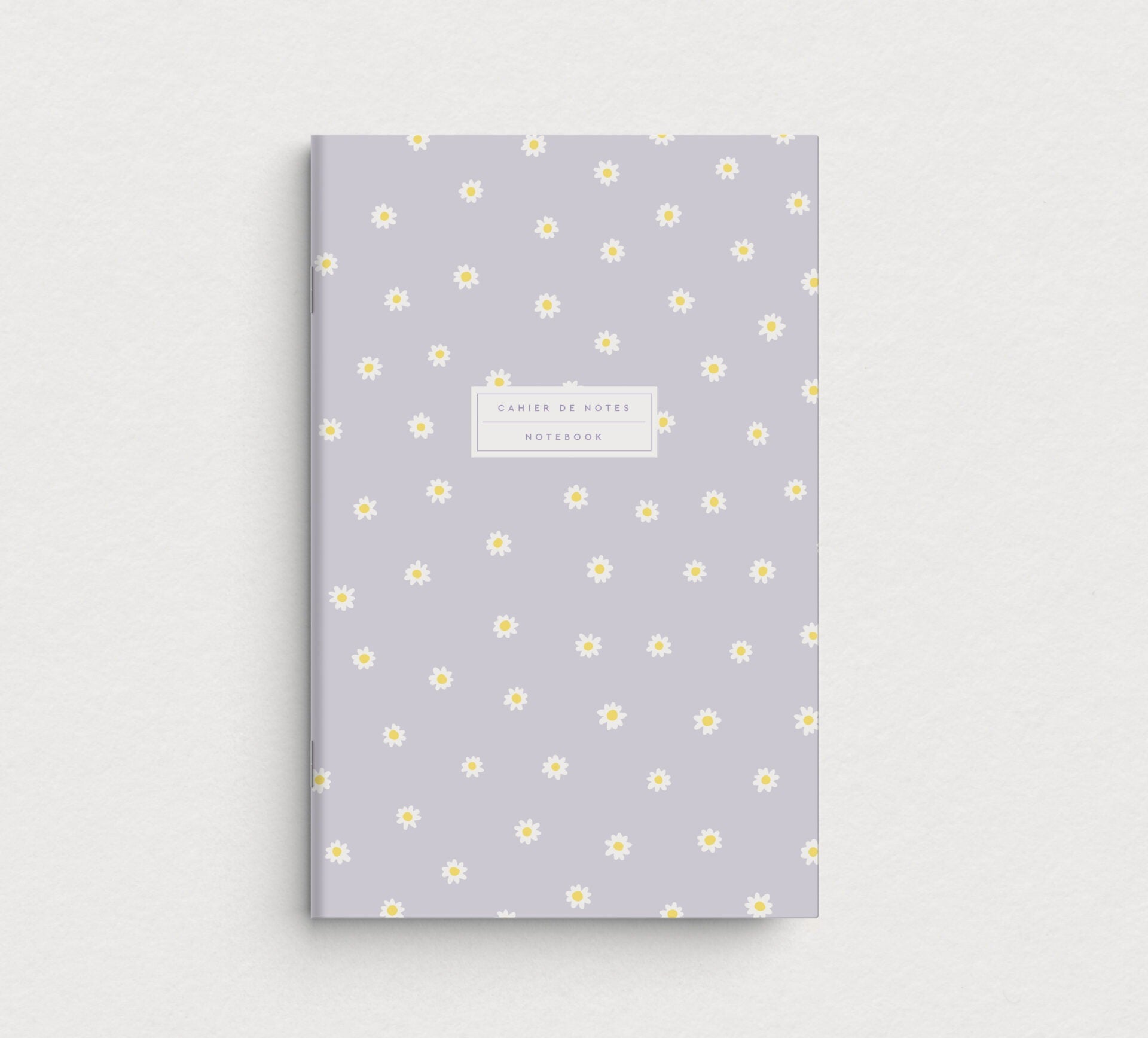Cahier de notes - Marguerites