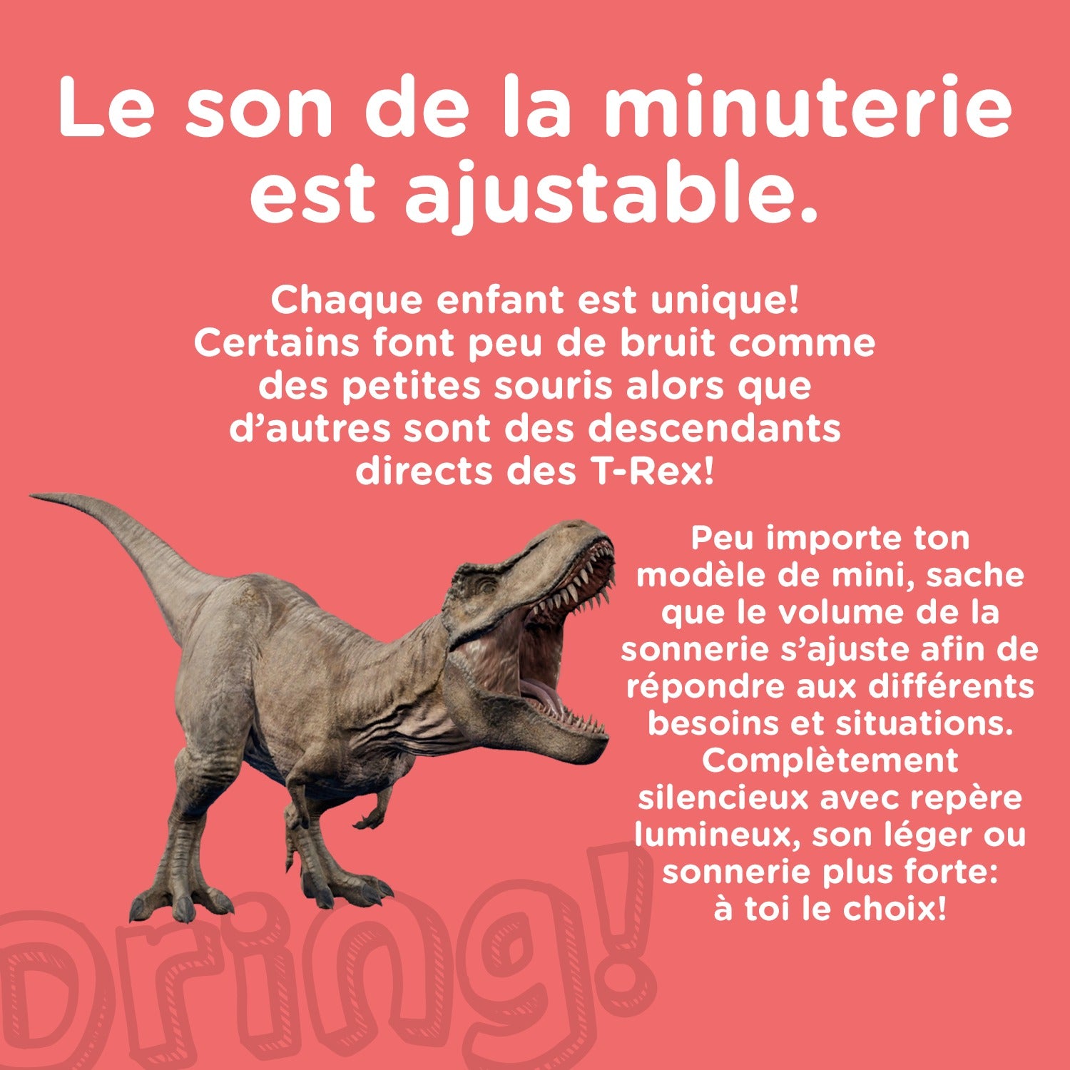 Mini minuteur- Visuel magnétique