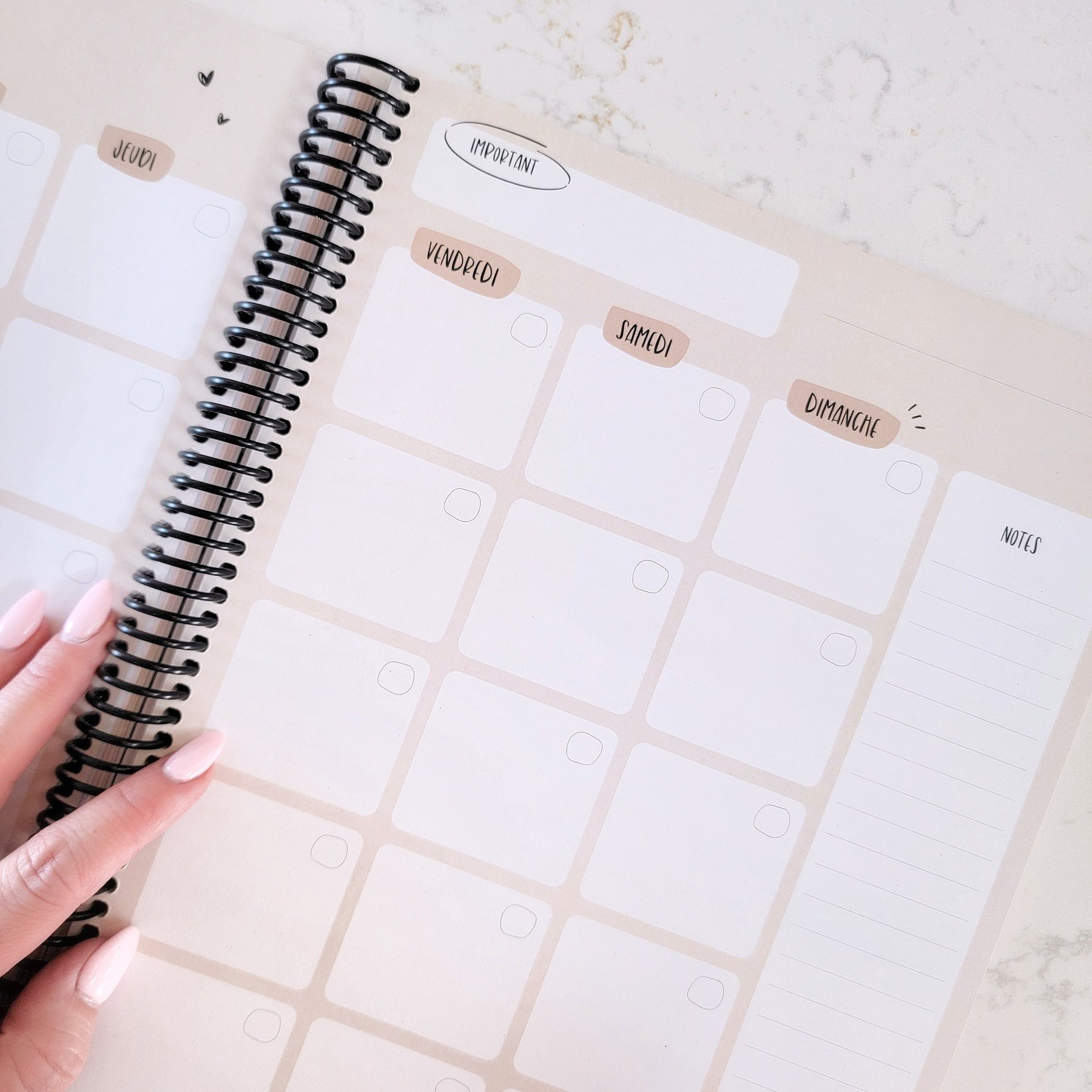 Agenda 4e édition _ non-daté - Maëlle