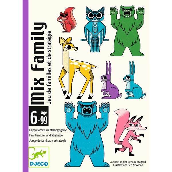 Jeu de cartes - Mix family