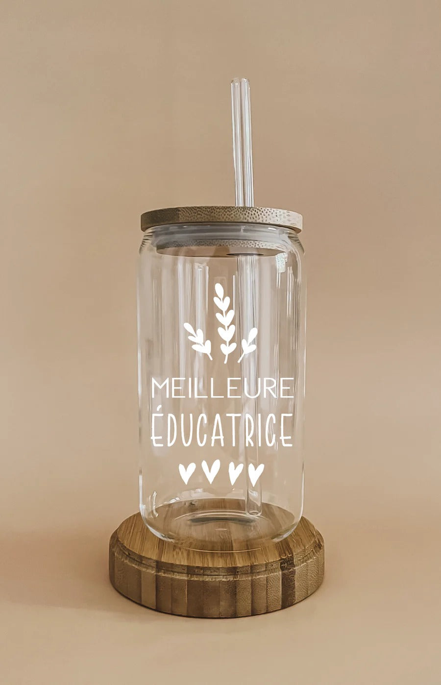 Verre Boho -Meilleure éducatrice