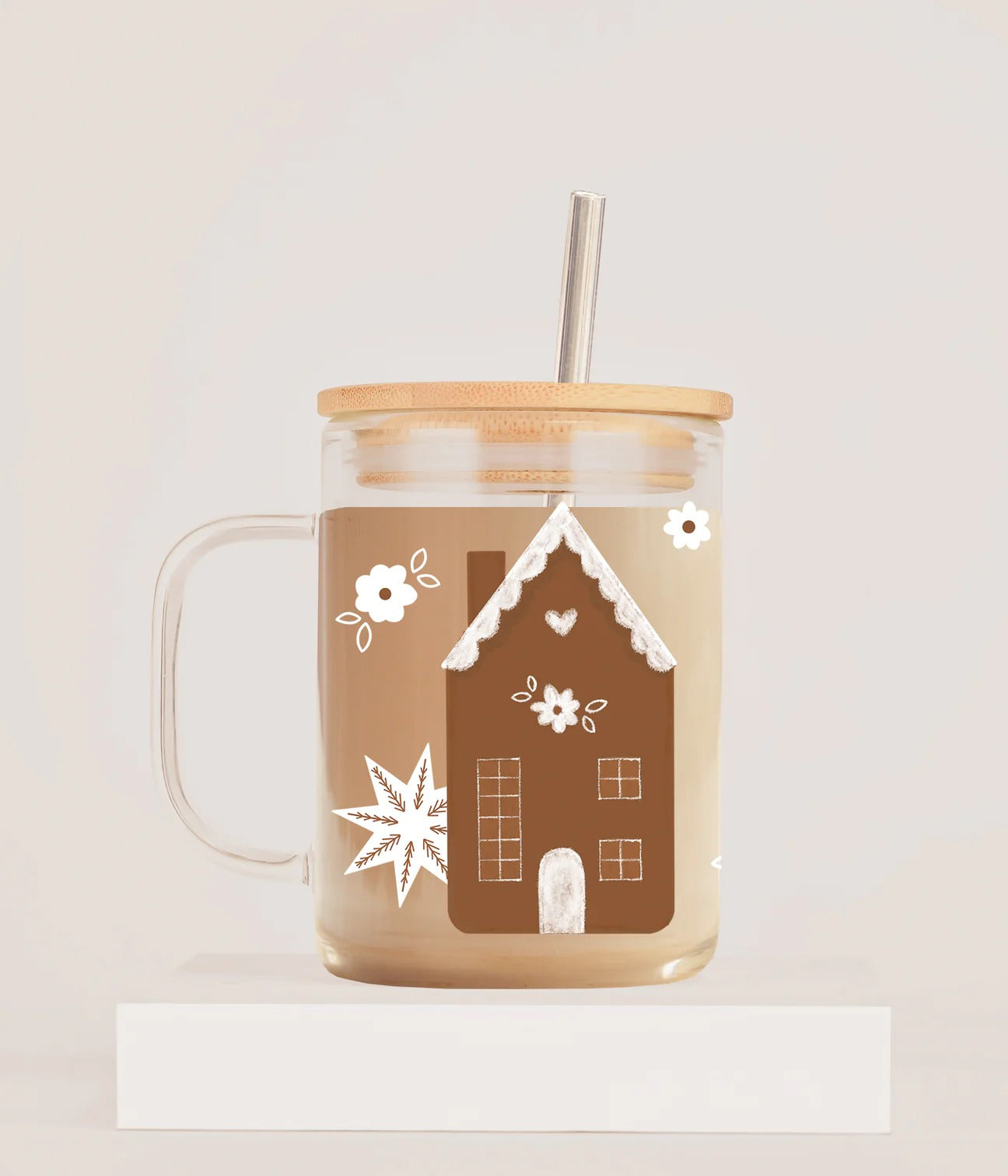 Tasse boho - Maison pain d'épice