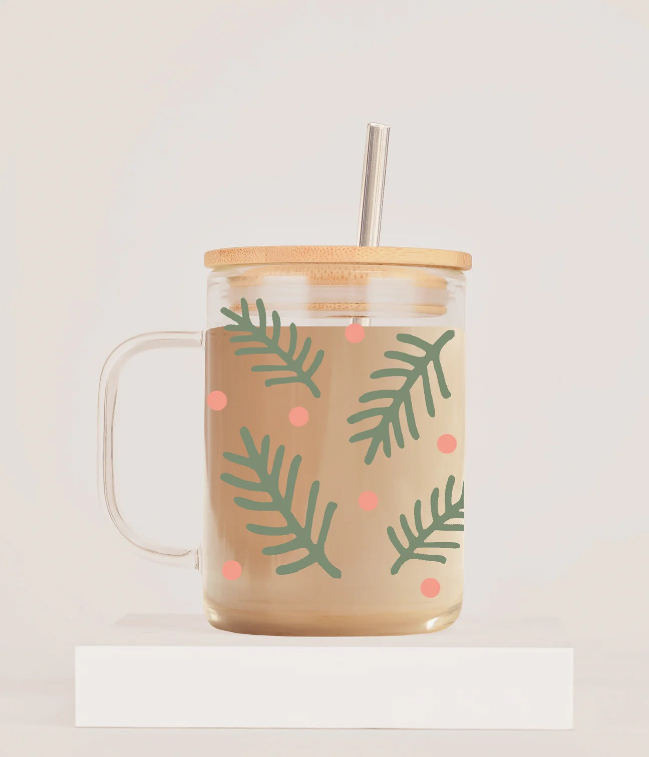 Tasse boho - Branches de sapin