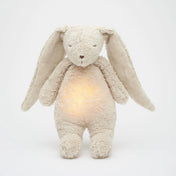 Lapin bourdonnant bio Moonie avec lampe - Sable