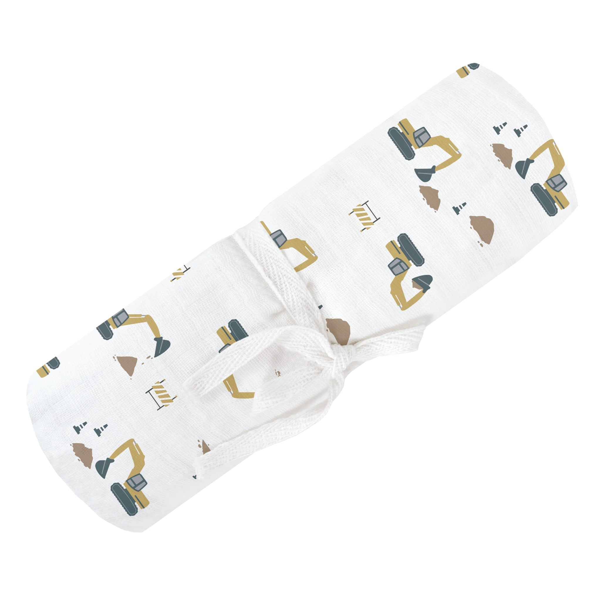 Couverture mousseline de coton - Excavatrices