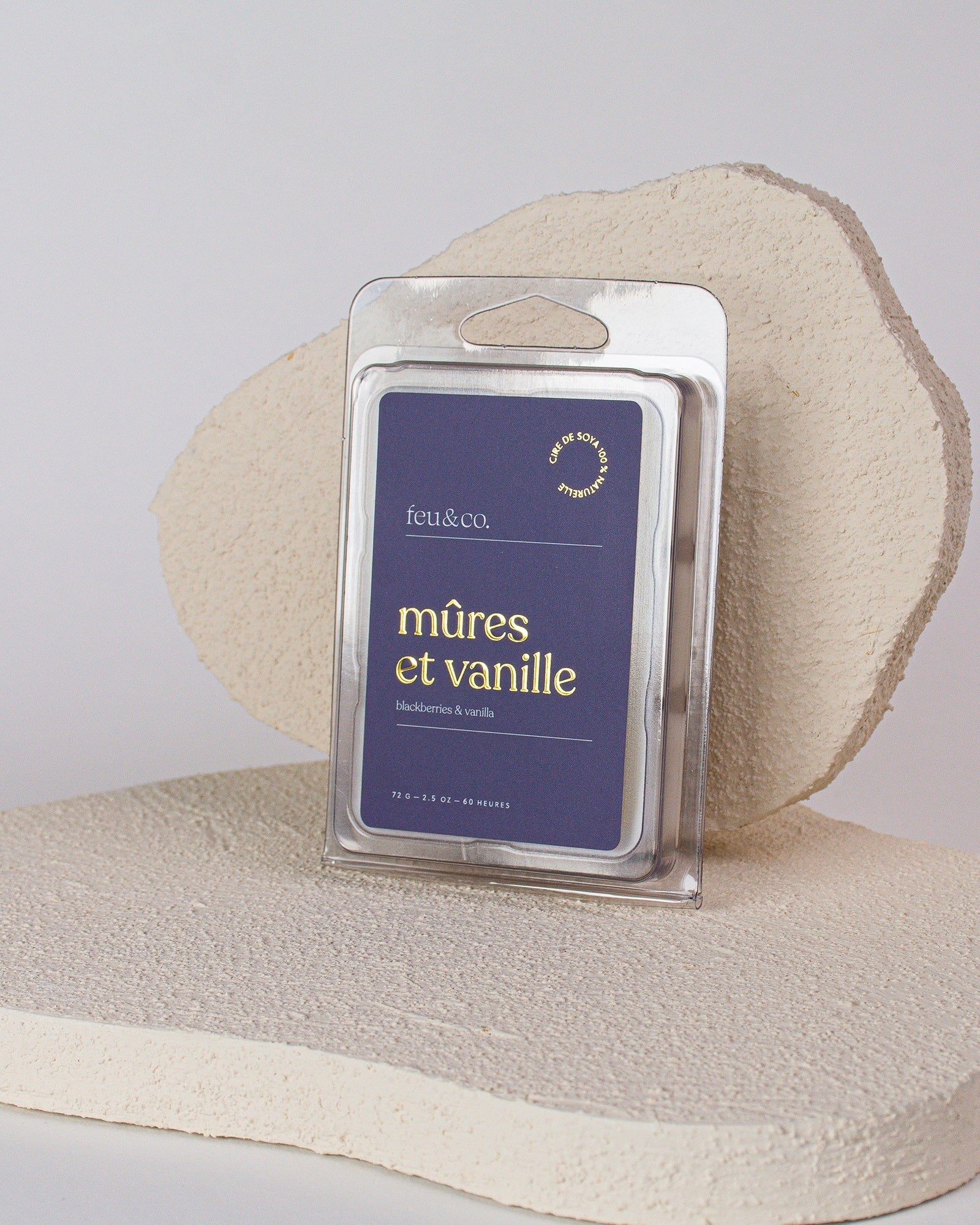 Cubes de cire - Mûres et vanille
