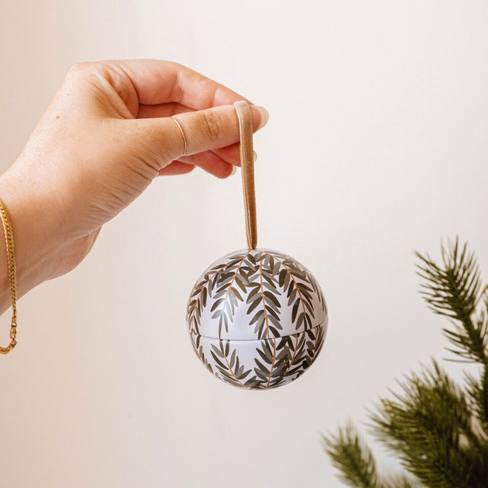 Collection de boules de Noël