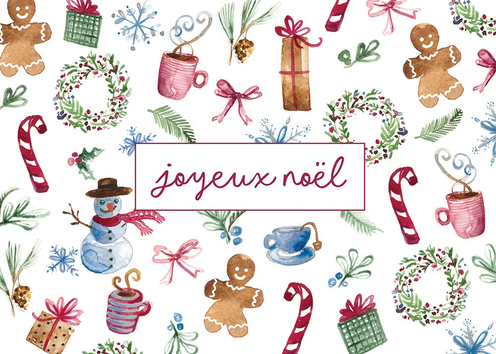 Carte de souhaits - Joyeux Noël