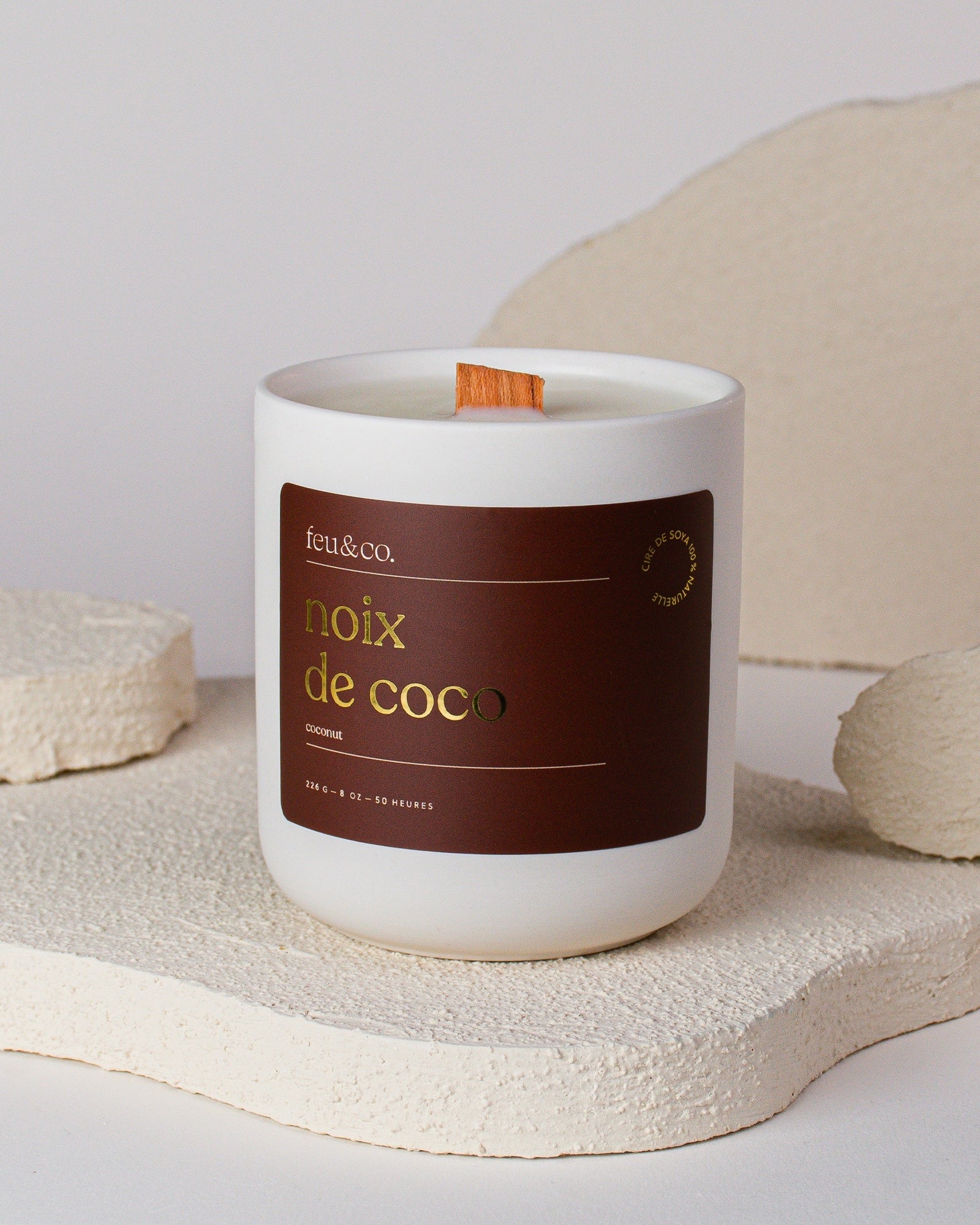 Bougie - Noix de coco