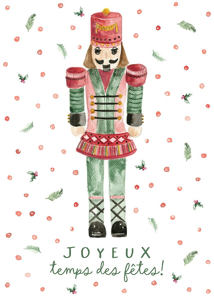 Carte de souhaits - Joyeux temps des fêtes