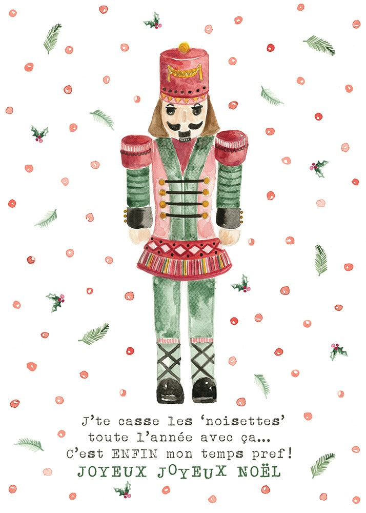 Carte de souhaits - Joyeux temps des fêtes