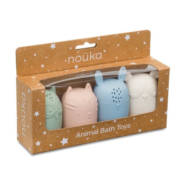 Jouets de bain silicone - Animaux