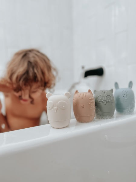 Jouets de bain silicone - Animaux