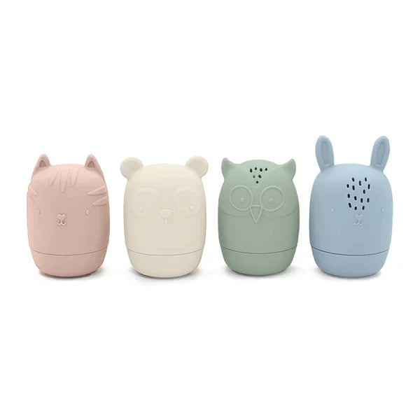 Jouets de bain silicone - Animaux