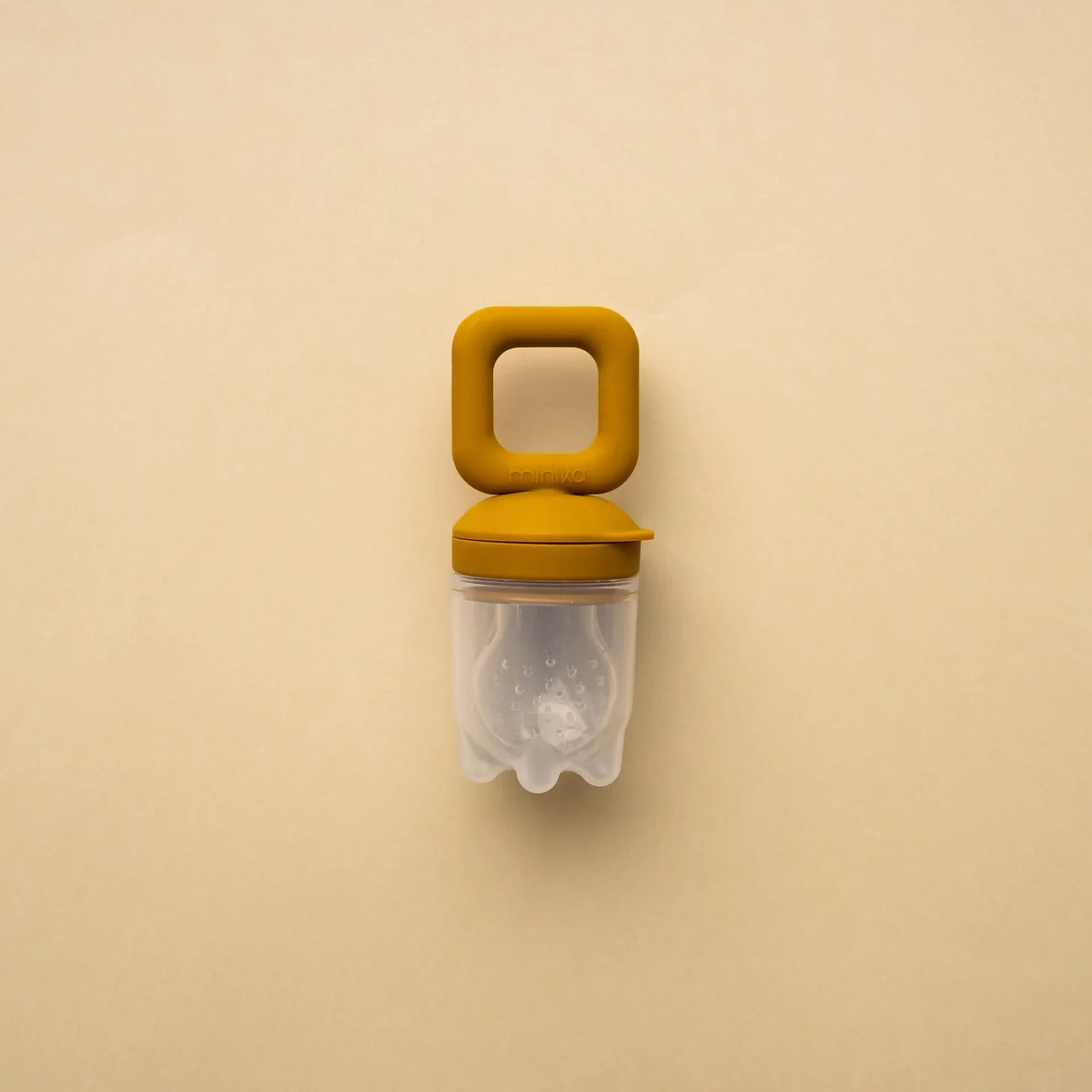 Tétine alimentaire de dentition -  Ocre
