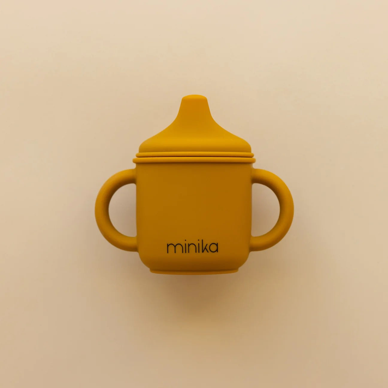 Verre à bec en silicone - Ocre