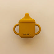 Verre à bec en silicone - Ocre