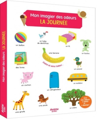 Livre - Mon imagier des odeurs : La journée