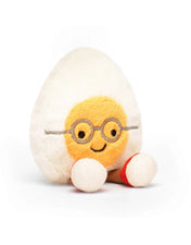 Peluche  - Petit oeuf à lunettes