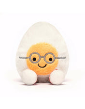 Peluche  - Petit oeuf à lunettes