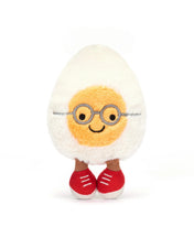 Peluche  - Petit oeuf à lunettes