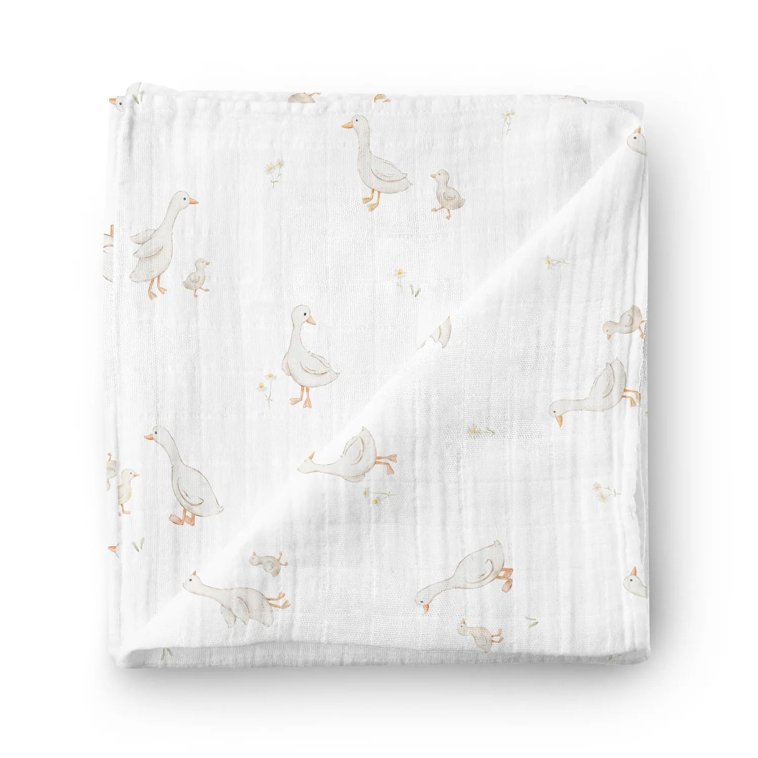 Couverture mousseline de bambou - Plume de coton