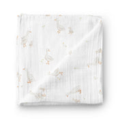Couverture mousseline de bambou - Plume de coton