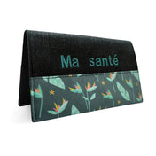 Protège carnet santé personnalisable - Oiseau du paradis