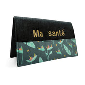Protège carnet santé personnalisable - Oiseau du paradis