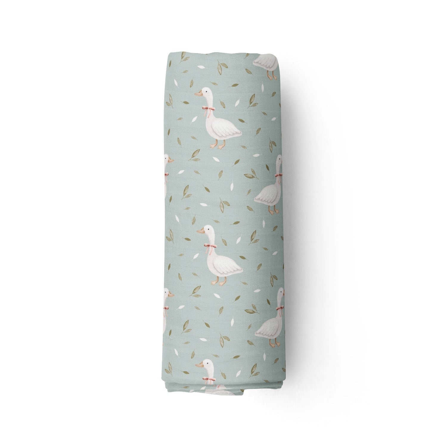 Couverture mousseline de bambou - Oies des ïles