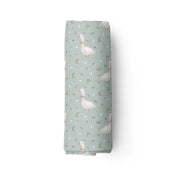 Couverture mousseline de bambou - Oies des ïles