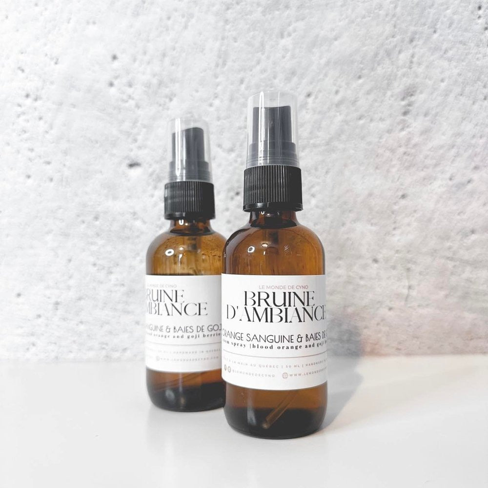 Bruine d'ambiance -  Orange sanguine et baies de goji