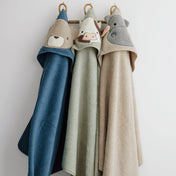 Serviette à capuchon pour bébé - Ours