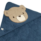 Serviette à capuchon pour bébé - Ours