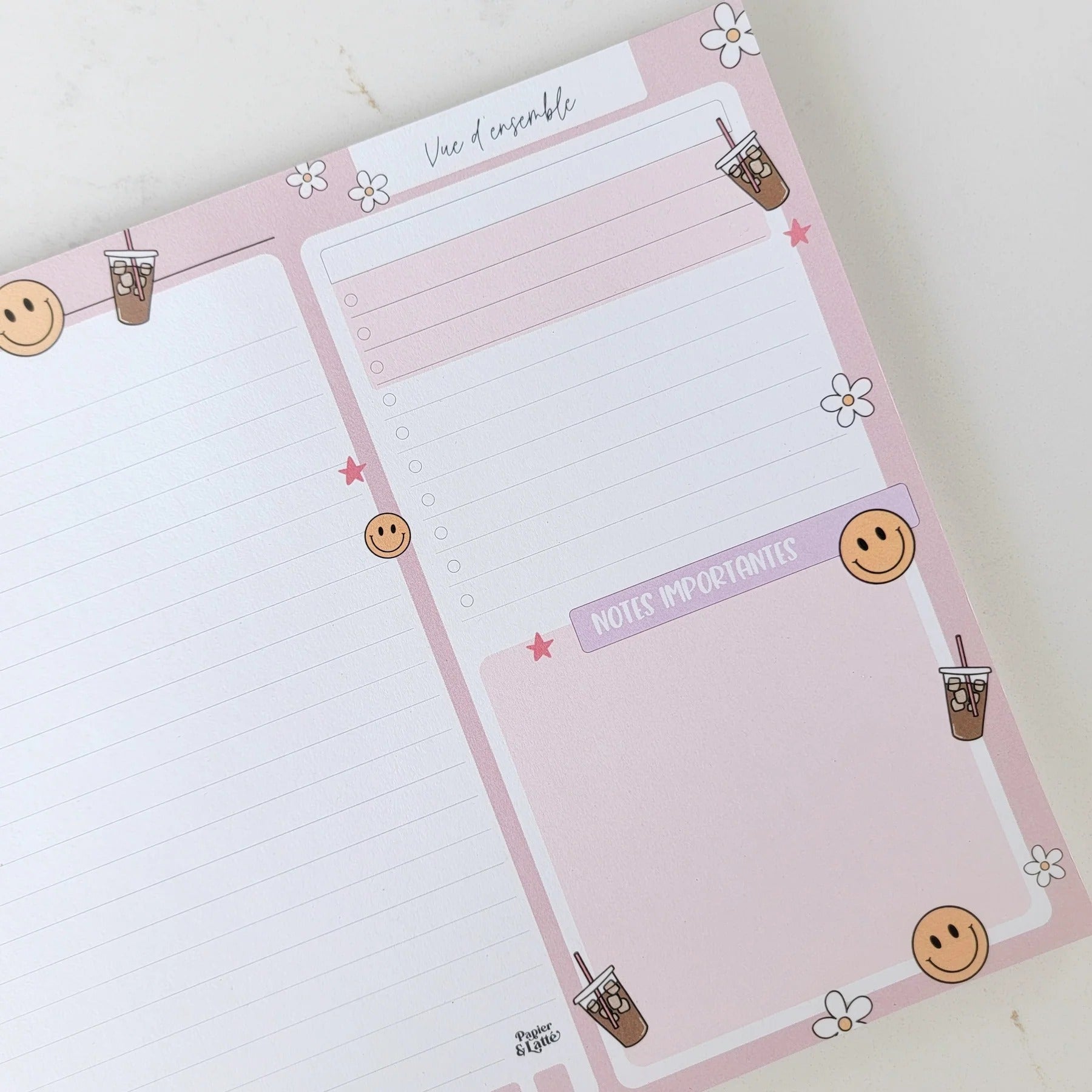 Recueil de listes - 26 feuilles - Smiley