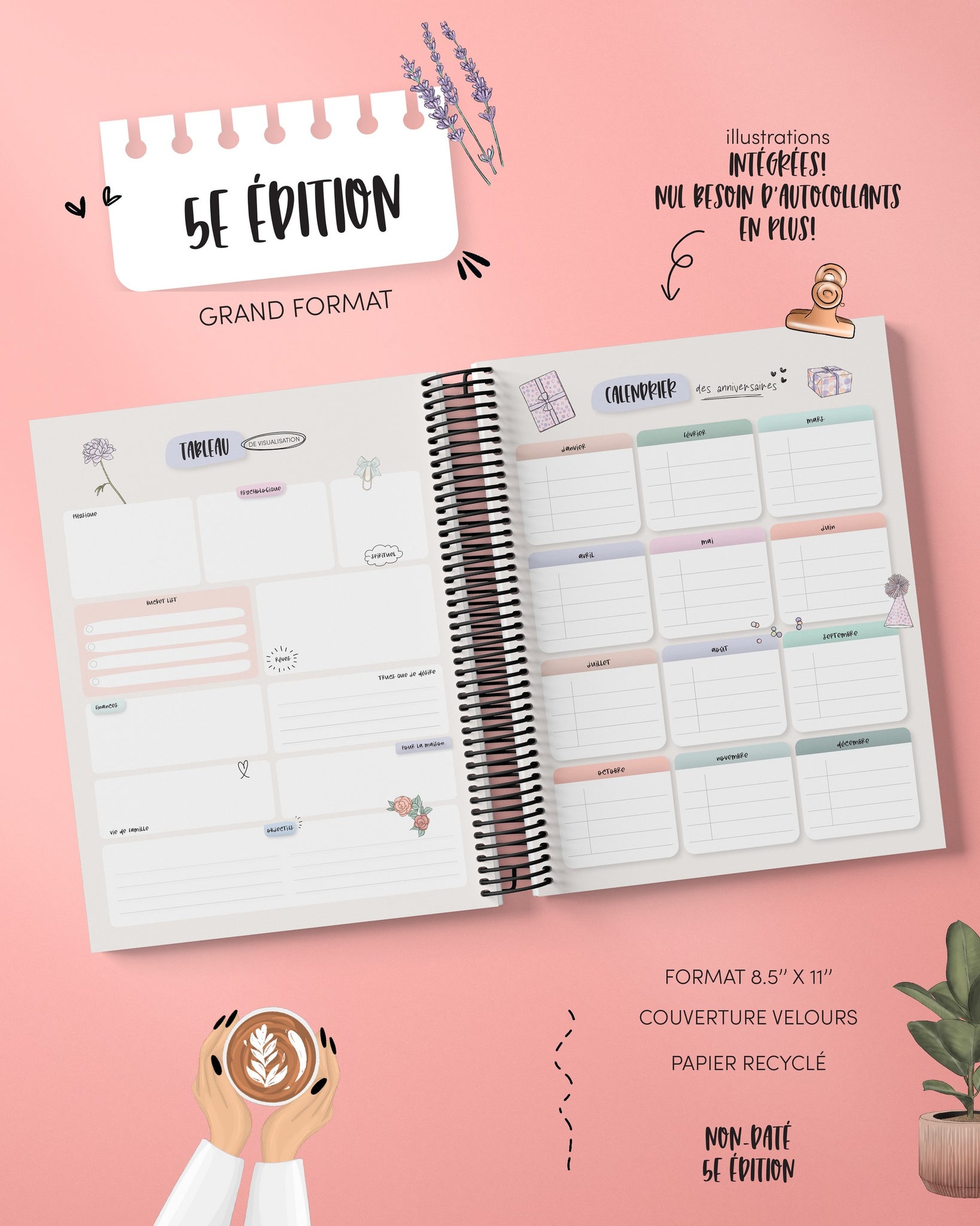 Agenda 5e édition - non-daté - Faé