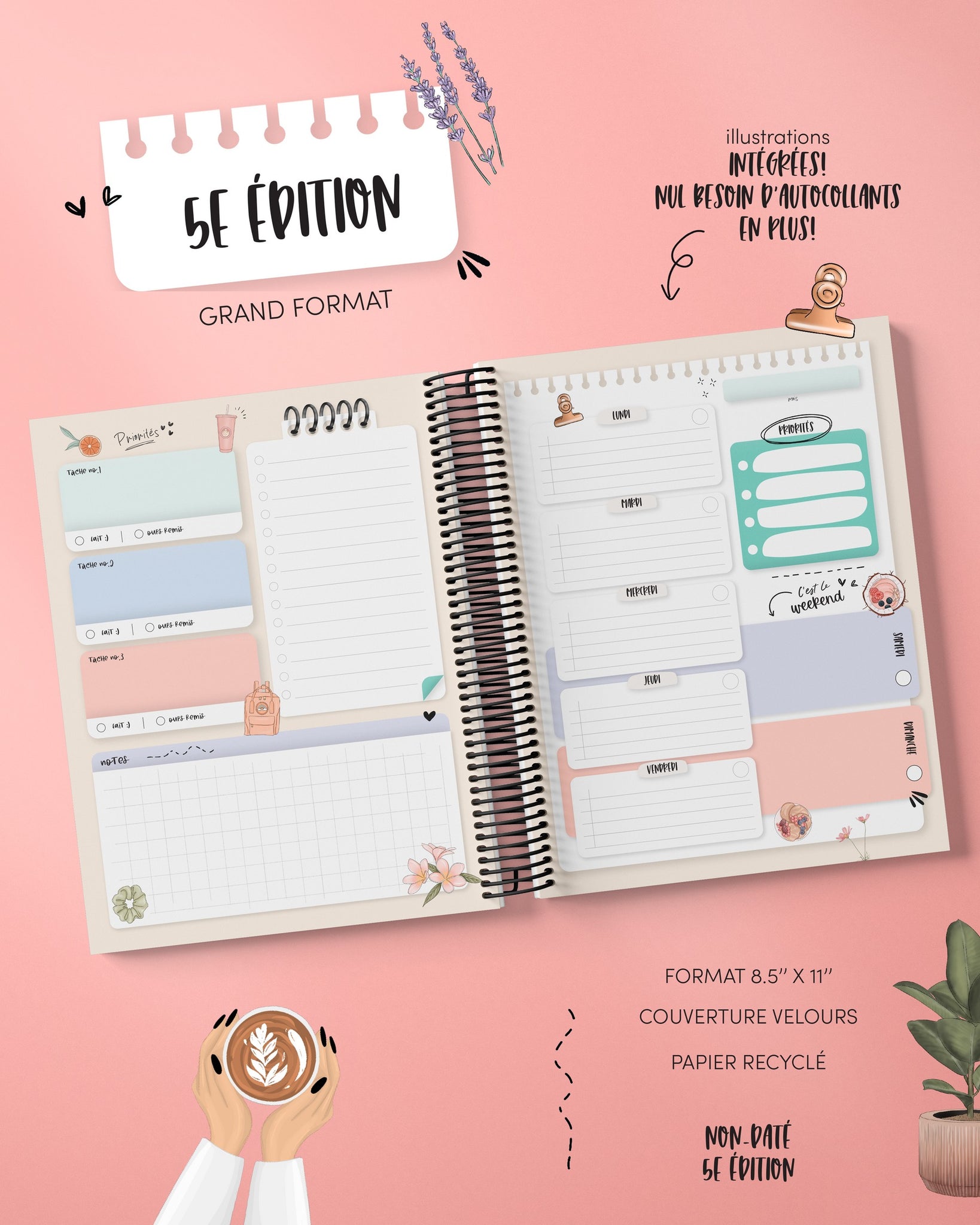 Agenda 5e édition - non-daté - Faé