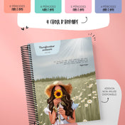 Planificateur pour enseignant 2025-2026 - Champ de marguerites